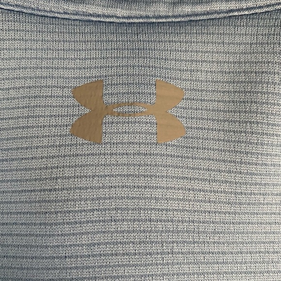 Under Armour Men's Blue Performance Polo - Picture 7 of 7